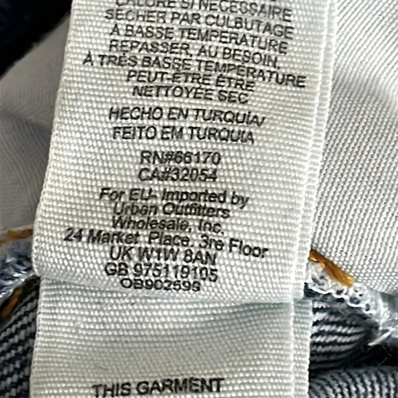 We The Free Stella High Rise Button Fly Skinny Jeans - Size 25 - Picture 8 of 8